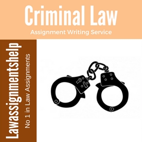 Criminal Law Assignment Writing Service