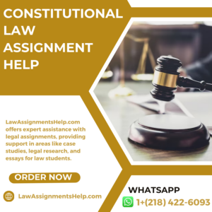 Constitutional Law Assignment Help