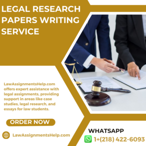 Legal Research Papers Writing Service