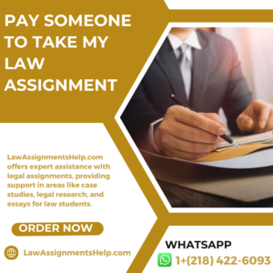 Pay Someone To Take My Law Assignment