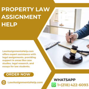 Property Law Assignment Help